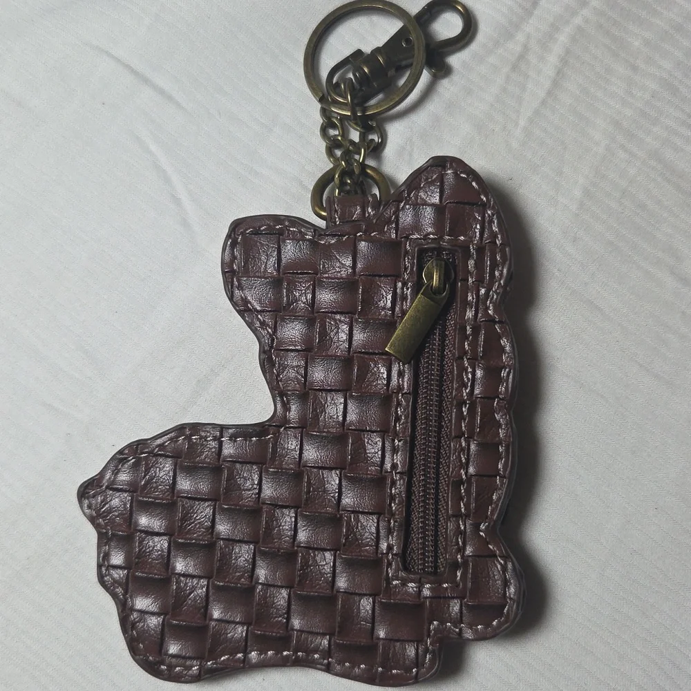 Chala Tan and White Corgi Keychain - Picture 2 of 4